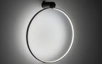 Nowodvorski Lampa przysufitowa CIRCOLO LED S 18W 50/60Hz - Aluminium lakierowane - Czarny I 10928