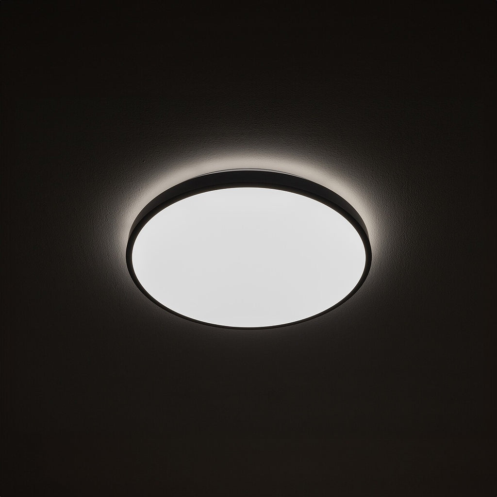 Nowodvorski Plafon AGNES ROUND LED PRO 22W 50/60Hz - Stal lakierowana - Czarny I 10971