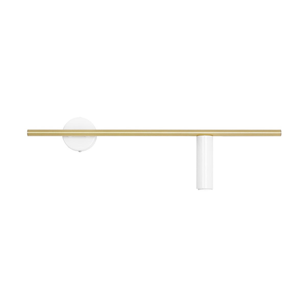 Aldex Kinkiet Trevo White Brass (Right) - Metal - Biały 1097C40_2