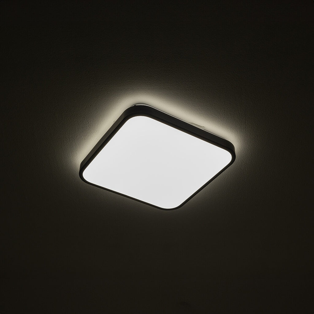 Nowodvorski Plafon AGNES SQUARE LED PRO 16W 50/60Hz - Stal lakierowana - Czarny 10983