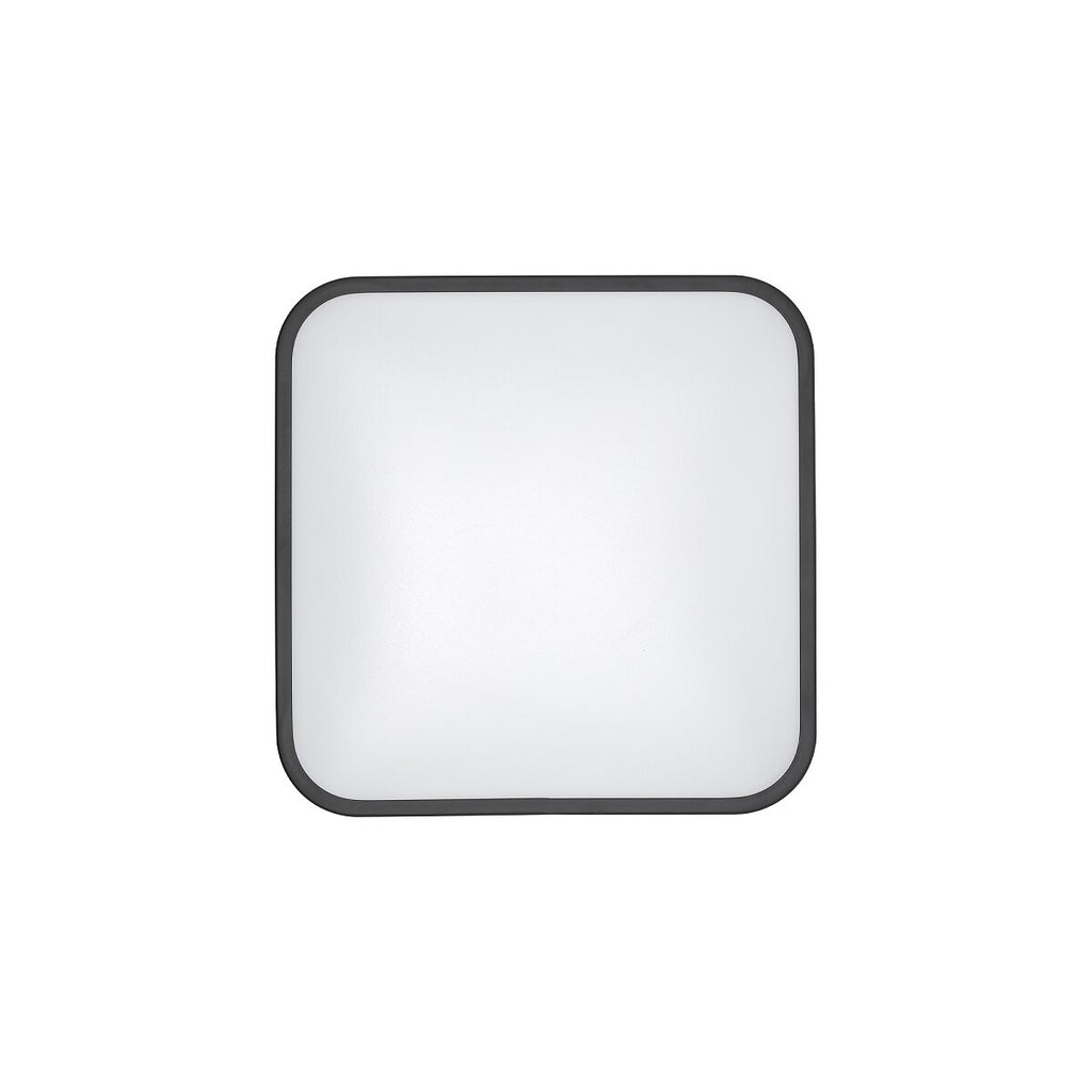 Nowodvorski Plafon AGNES SQUARE LED PRO 16W 220-230 50/60 IP44 - Stal lakierowana - Czarny 10984