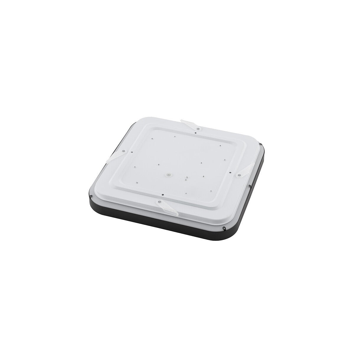 Nowodvorski Plafon AGNES SQUARE LED PRO 16W 220-230 50/60 IP44 - Stal lakierowana - Czarny 10984