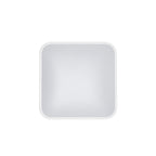 Nowodvorski Plafon AGNES SQUARE LED PRO 16W 220-230 50/60 IP44 - Stal lakierowana - Biały 10989