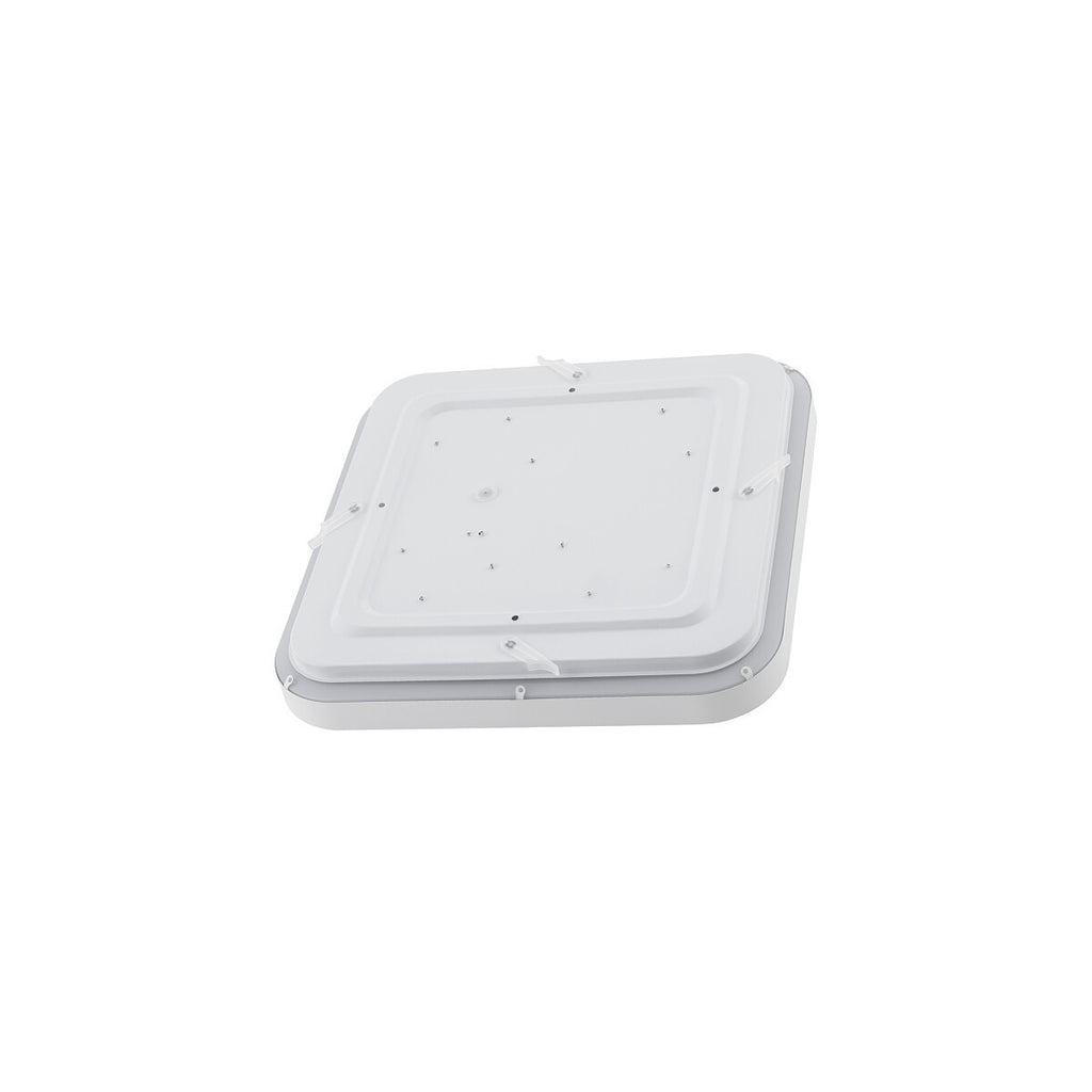 Nowodvorski Plafon AGNES SQUARE LED PRO 16W 220-230 50/60 IP44 - Stal lakierowana - Biały 10989