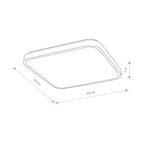 Nowodvorski Plafon AGNES SQUARE LED PRO 32W 50/60Hz - Stal lakierowana - Biały 10992