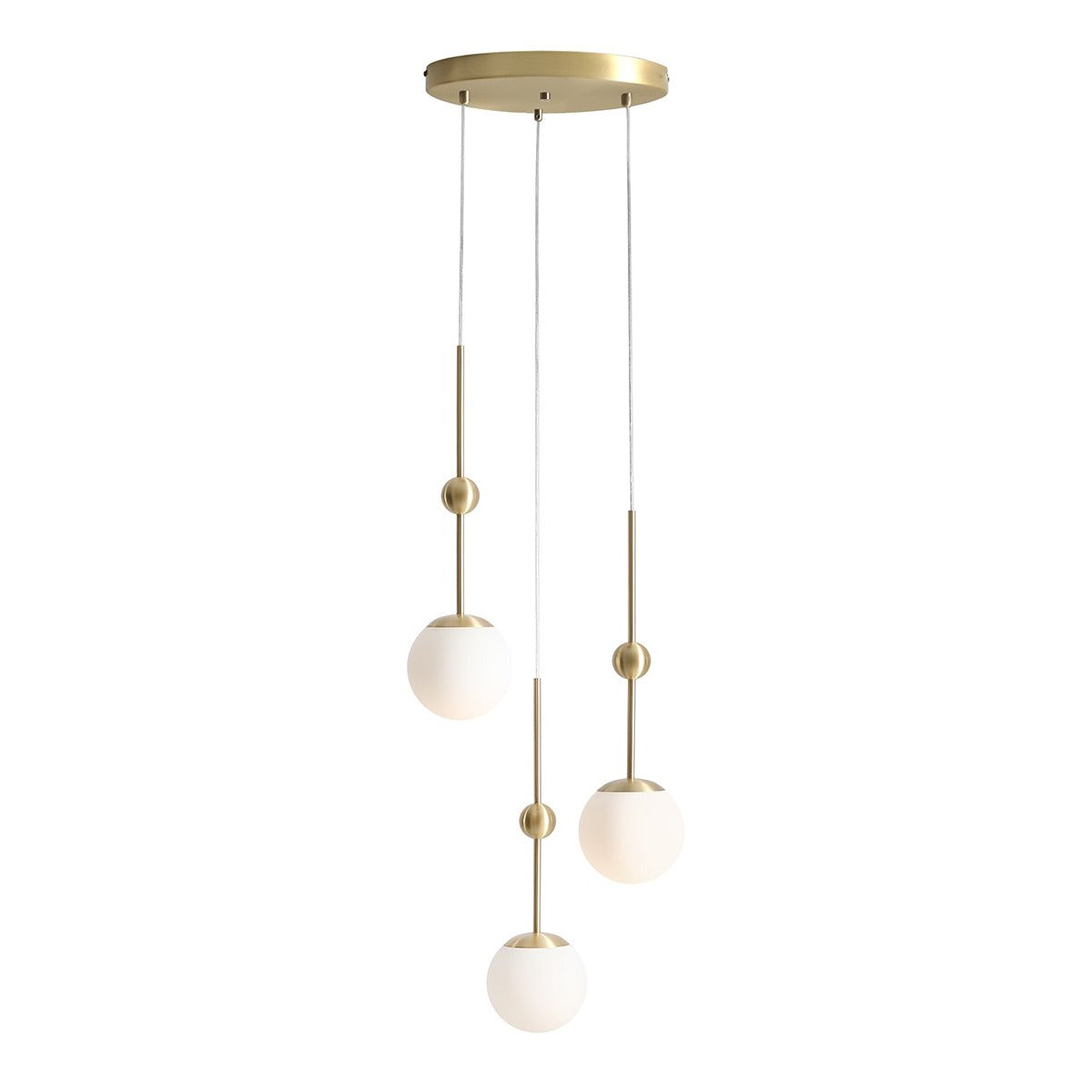 Aldex Lampa Wisząca Mae 3 Brass 1102E40