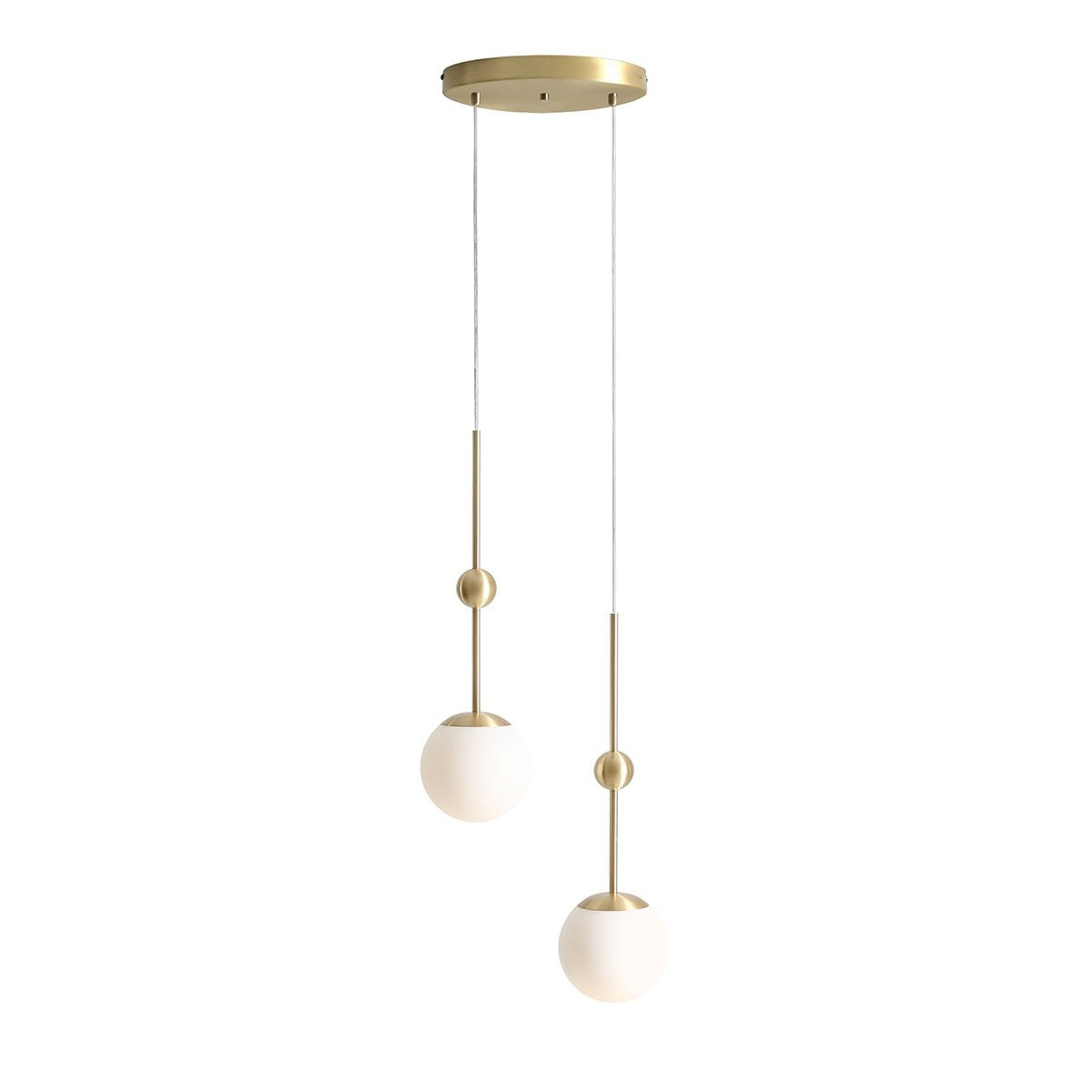 Aldex Lampa Wisząca Mae 2 Brass 1102H40