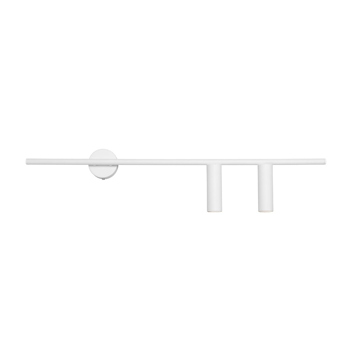 Aldex Kinkiet Trevo 2 All White (Right) - Metal - Biały 1104D_2