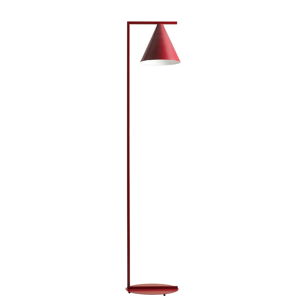 Aldex Lampa Stojąca Form Red Wine - Metal - Bordowy 1108A15