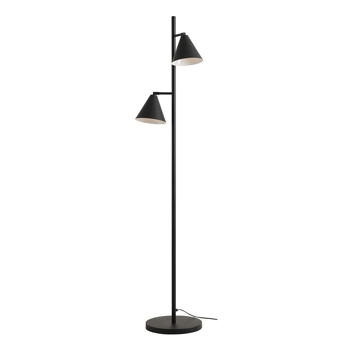 Aldex Lampa Stojąca Form 2 Black - Metal - Czarny 1108A1_2