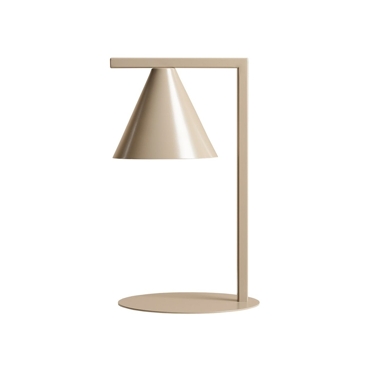 Aldex Lampka Biurkowa Form Beige - Metal - Beżowy 1108B17
