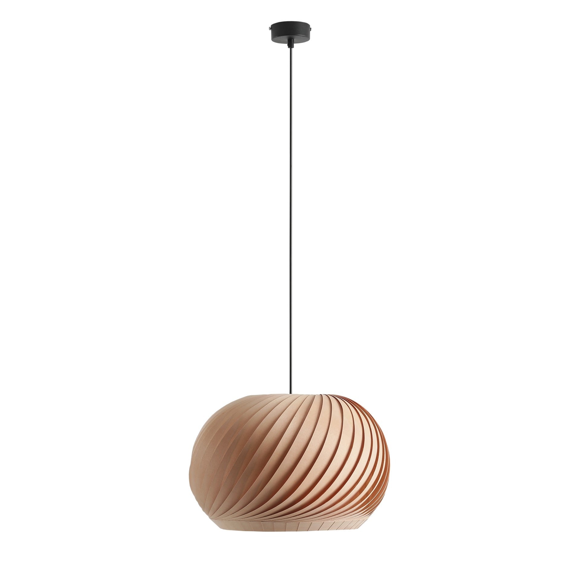 Aldex Lampa Wisząca Nature Dark M - Metal / drewno - Naturalny 1110G_M