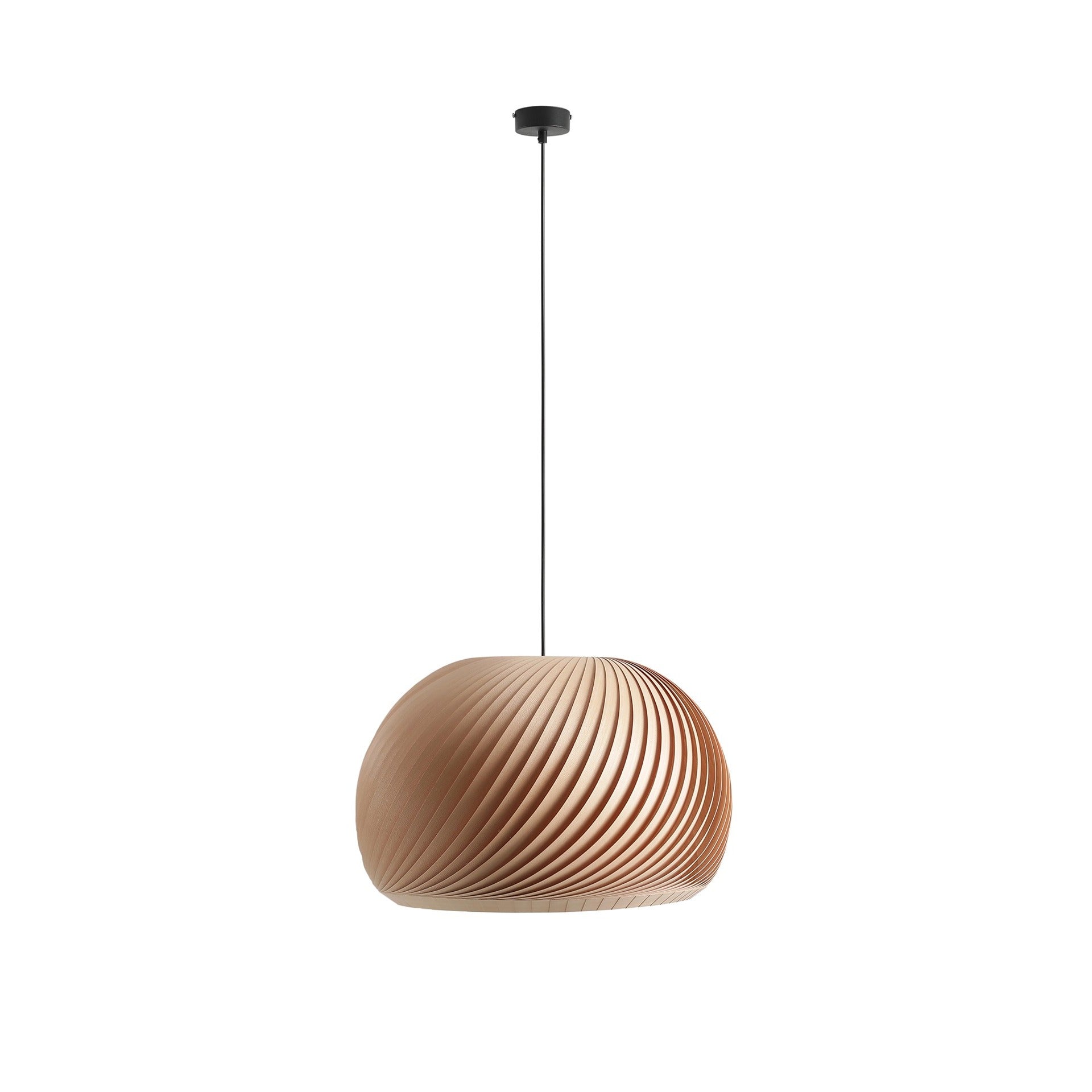 Aldex Lampa Wisząca Nature Dark Xl - Metal / drewno - Naturalny 1110G_XL