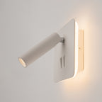 Maytoni Kinkiet Ios 176 - Aluminium - Biały C175-WL-01-6W-W