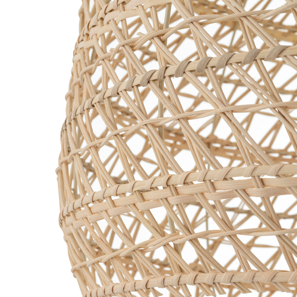 Nowodvorski Lampa wisząca BOHO L 25W only LED 50/60Hz - Rattan - Naturalne drewno