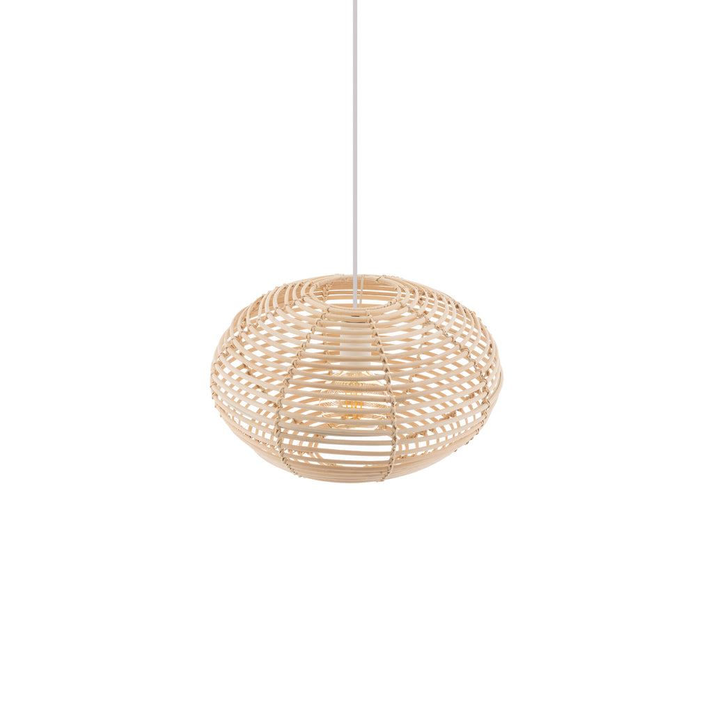 Nowodvorski Lampa wisząca RATTAN S 25W only LED 50/60Hz - Rattan - Naturalne drewno