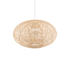Nowodvorski Lampa wisząca RATTAN M 25W only LED 50/60Hz - Rattan - Naturalne drewno