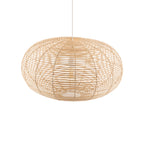 Nowodvorski Lampa wisząca RATTAN L 25W only LED 50/60Hz - Rattan - Naturalne drewno