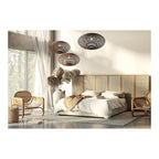 Nowodvorski Lampa wisząca RATTAN L 25W only LED 50/60Hz - Rattan - Naturalne drewno 11155