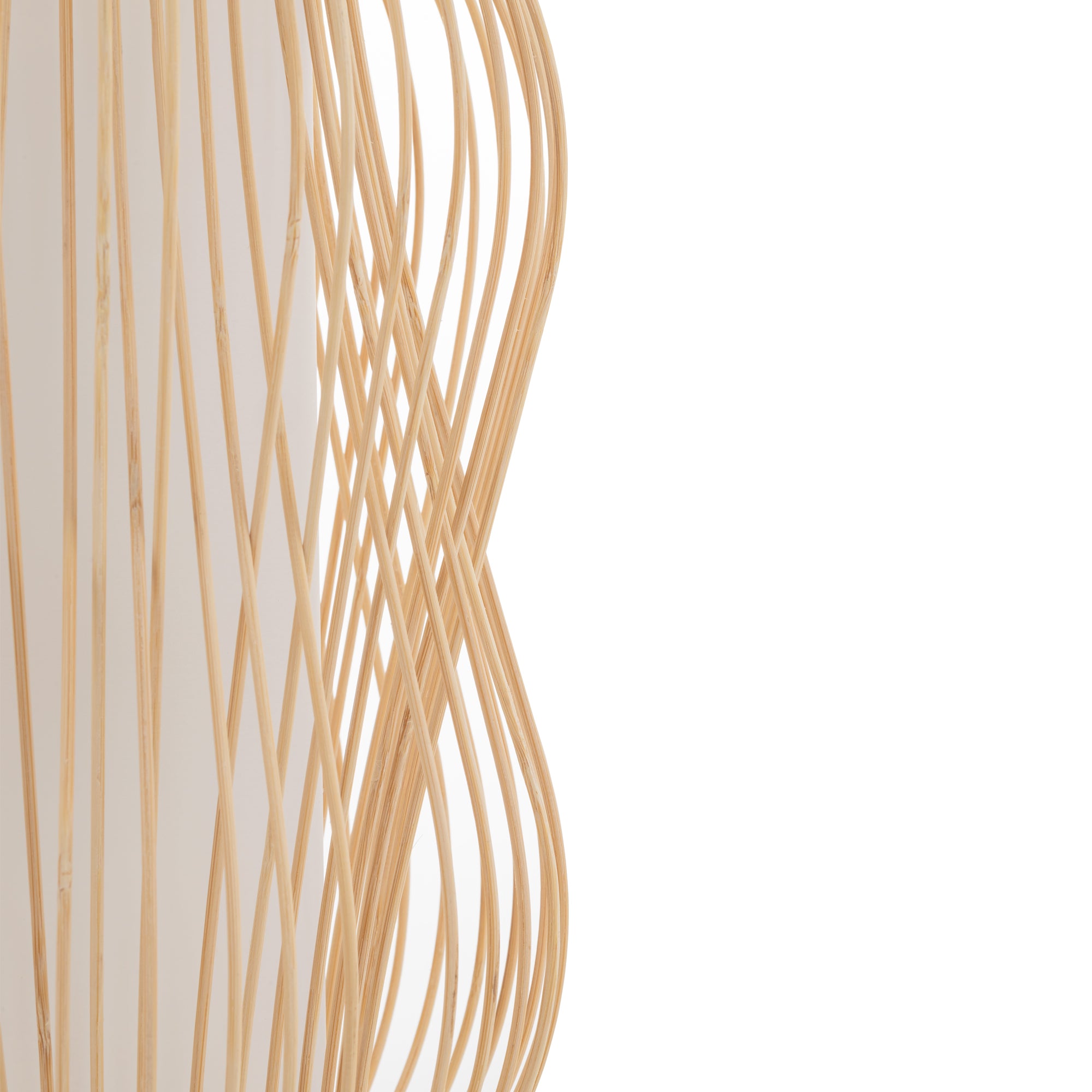 Nowodvorski Lampa wisząca PUKET S 25W only LED 50/60Hz - Bambus - Naturalne drewno