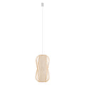 Nowodvorski Lampa wisząca PUKET L 25W only LED 50/60Hz - Bambus - Naturalne drewno 11162