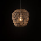Nowodvorski Lampa wisząca HAITI S 25W only LED 50/60Hz - Bambus - Naturalne drewno 11163