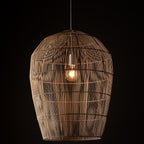 Nowodvorski Lampa wisząca HAITI L 25W only LED 50/60Hz - Bambus - Naturalne drewno 11165