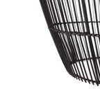 Nowodvorski Lampa wisząca HAITI S 25W only LED 50/60Hz - Bambus - Czarny