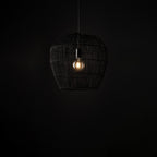 Nowodvorski Lampa wisząca HAITI S 25W only LED 50/60Hz - Bambus - Czarny 11166