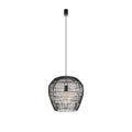 Nowodvorski Lampa wisząca HAITI S 25W only LED 50/60Hz - Bambus - Czarny 11166