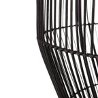 Nowodvorski Lampa wisząca HAITI M 25W only LED 50/60Hz - Bambus - Czarny