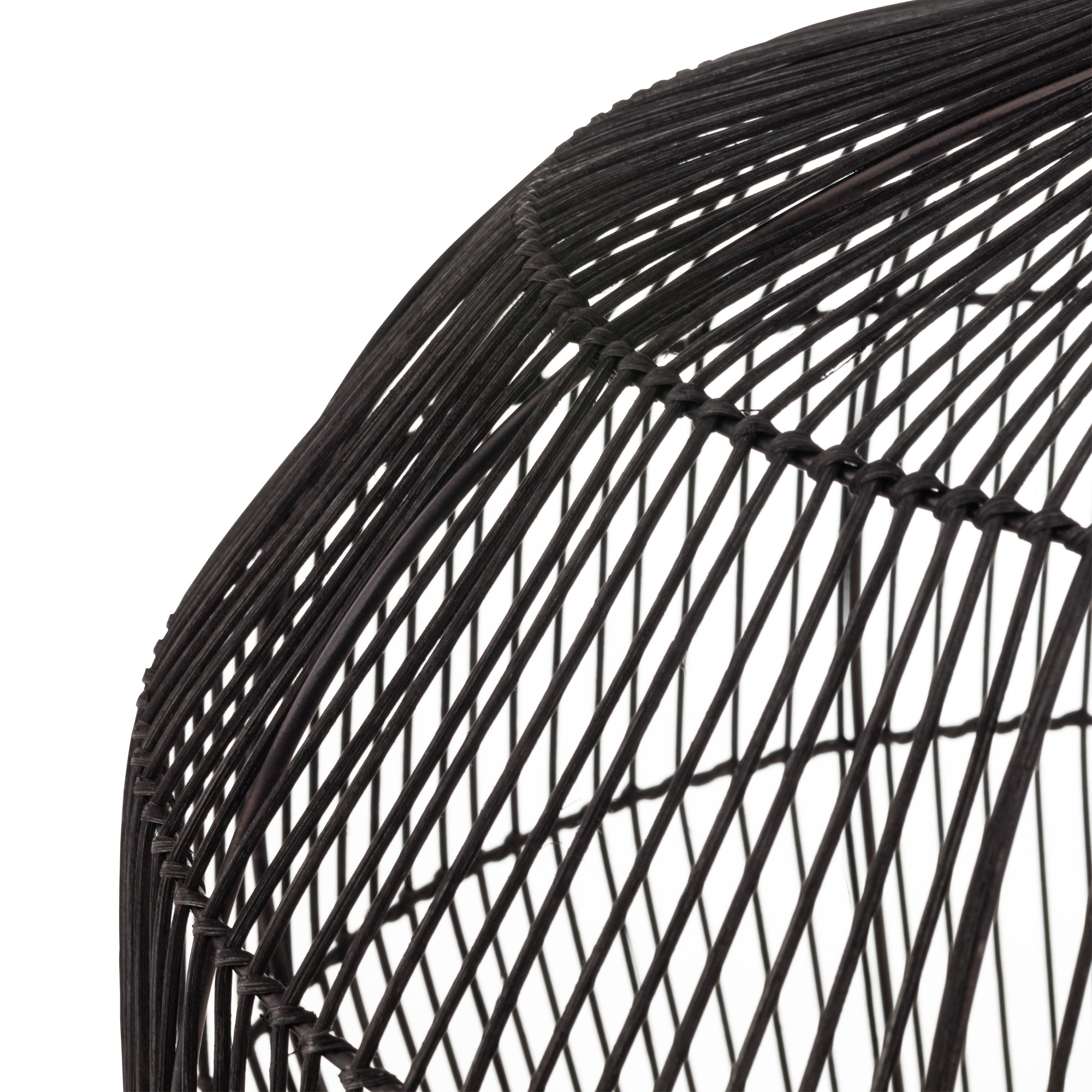 Nowodvorski Lampa wisząca HAITI M 25W only LED 50/60Hz - Bambus - Czarny