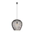 Nowodvorski Lampa wisząca HAITI M 25W only LED 50/60Hz - Bambus - Czarny 11167