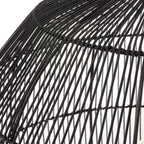 Nowodvorski Lampa wisząca HAITI L 25W only LED 50/60Hz - Bambus - Czarny