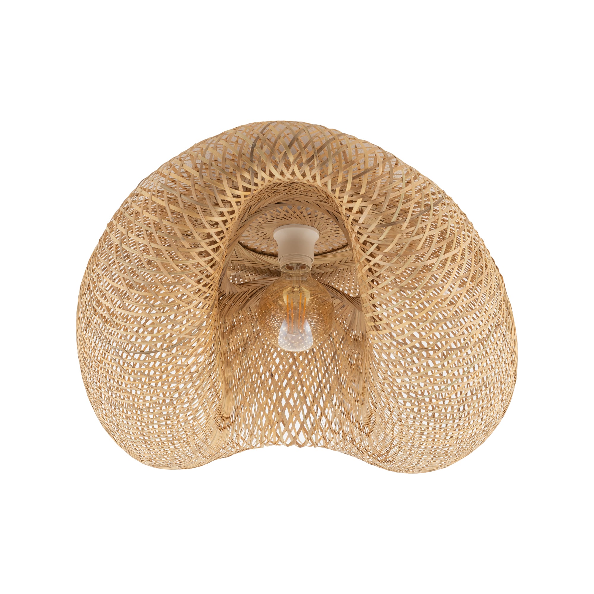 Nowodvorski Lampa przysufitowa HAVANA L 25W only LED 50/60Hz - Bambus - Naturalne drewno