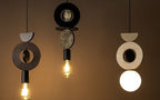 Nowodvorski Lampa wisząca DROPS WOOD D 25W only LED 50/60Hz - Sklejka - Ciemne drewno 11176