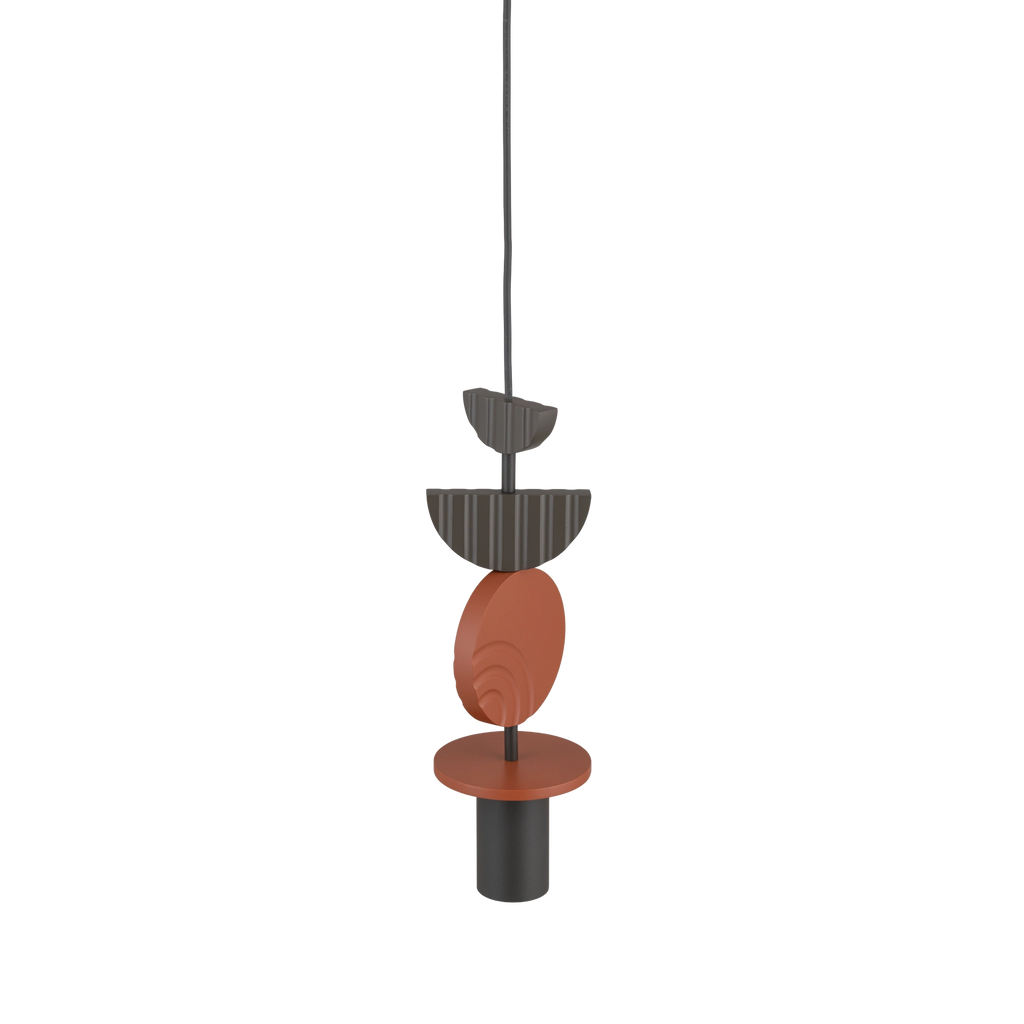Nowodvorski Lampa wisząca DROPS COLOR D 10W only LED 220-230 50/60 - MDF - Jedwabisty grafit 11196