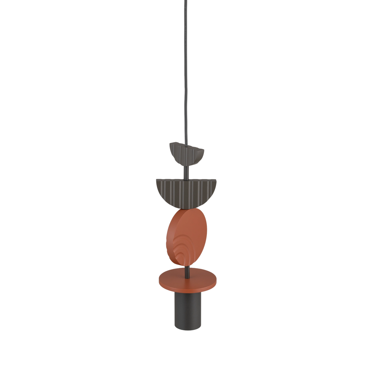 Nowodvorski Lampa wisząca DROPS COLOR D 10W only LED 220-230 50/60 - MDF - Jedwabisty grafit 11196