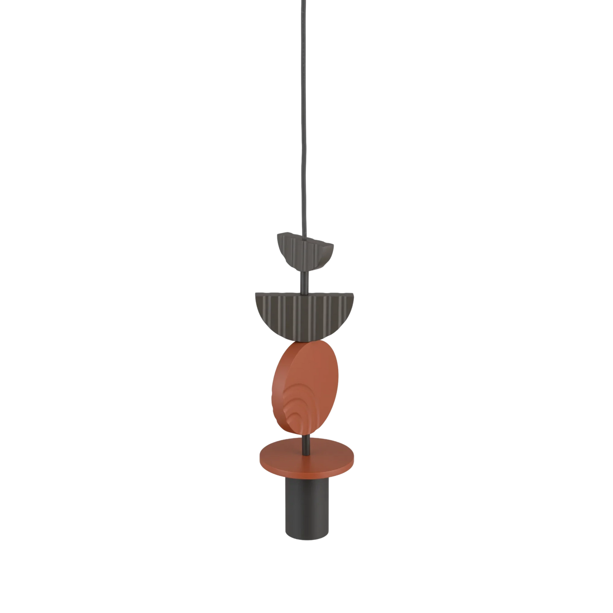 Nowodvorski Lampa wisząca DROPS COLOR D 10W only LED 220-230 50/60 - MDF - Jedwabisty grafit 11196