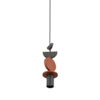 Nowodvorski Lampa wisząca DROPS COLOR D 10W only LED 220-230 50/60 - MDF - Jedwabisty grafit 11196