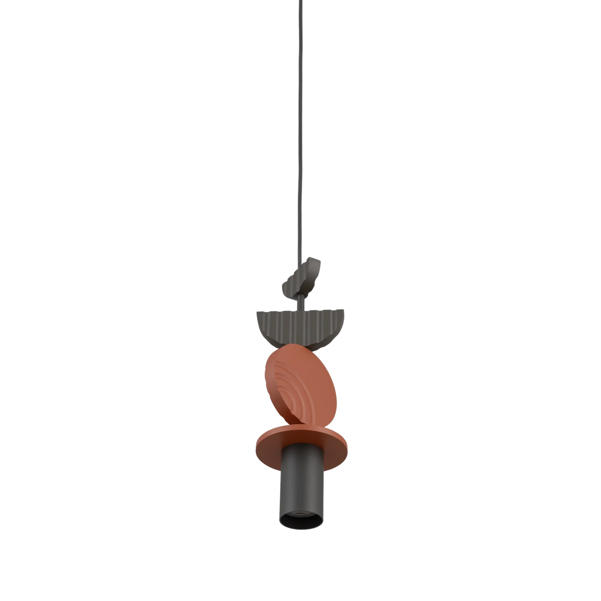 Nowodvorski Lampa wisząca DROPS COLOR D 10W only LED 220-230 50/60 - MDF - Jedwabisty grafit 11196