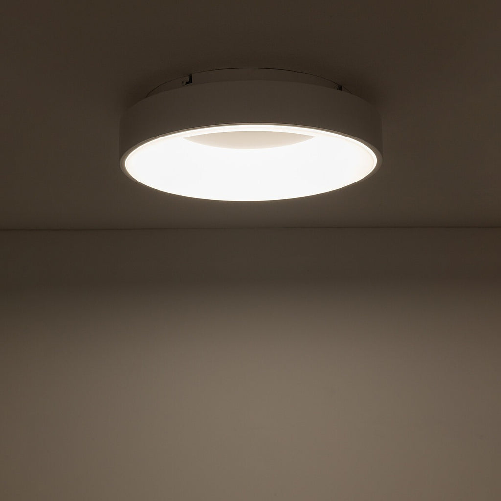 Nowodvorski Plafon NIKKI ROUND LED 32W 50/60Hz - Stal lakierowana - Biały I 11200