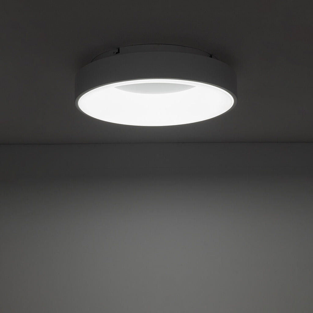 Nowodvorski Plafon NIKKI ROUND LED 32W 50/60Hz - Stal lakierowana - Biały II 11203
