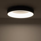 Nowodvorski Plafon NIKKI ROUND LED 48W 50/60Hz - Stal lakierowana - Czarny I 11207