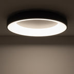 Nowodvorski Plafon NIKKI ROUND LED 60W 50/60Hz - Stal lakierowana - Czarny I 11208
