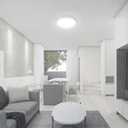 Obręcz chromowa do DOME LIGHT o mocy 20W