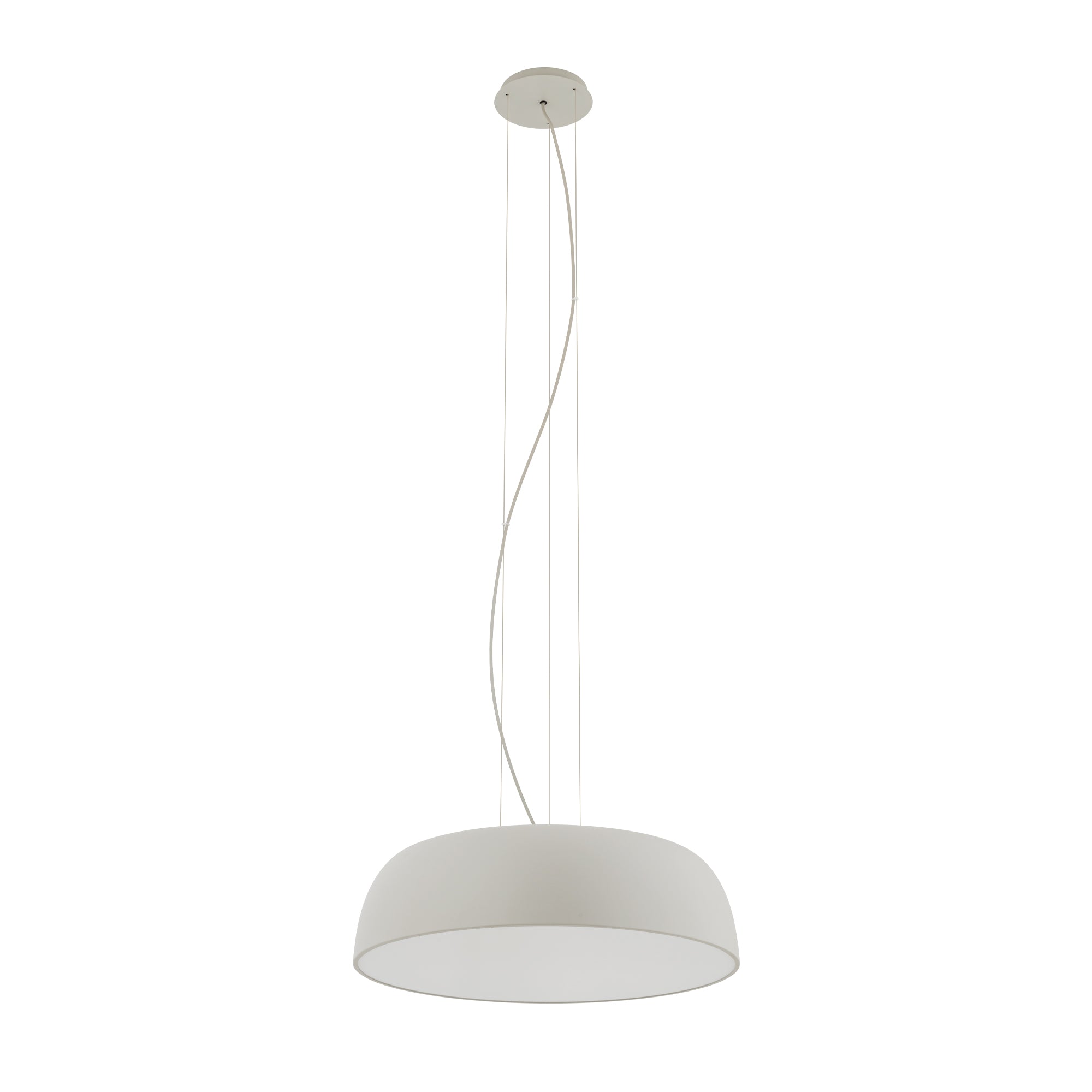 Nowodvorski Lampa wisząca SATELLITE M 25W only LED 50/60Hz - Stal lakierowana - Silk gray