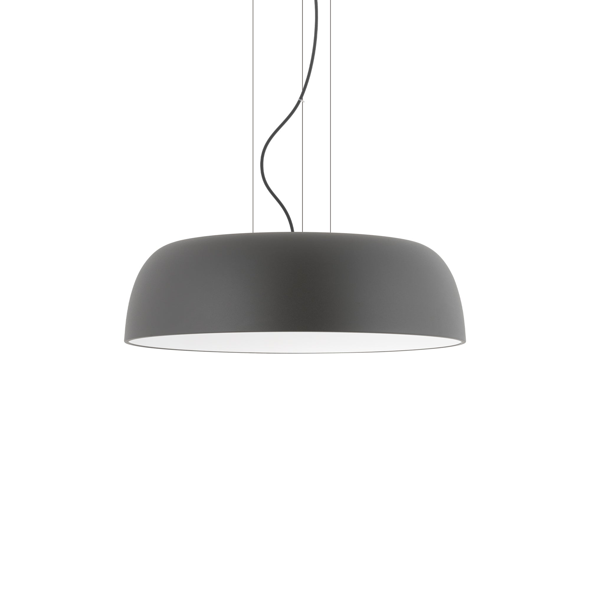 Nowodvorski Lampa wisząca SATELLITE M 25W only LED 50/60Hz - Stal lakierowana - Umbra gray