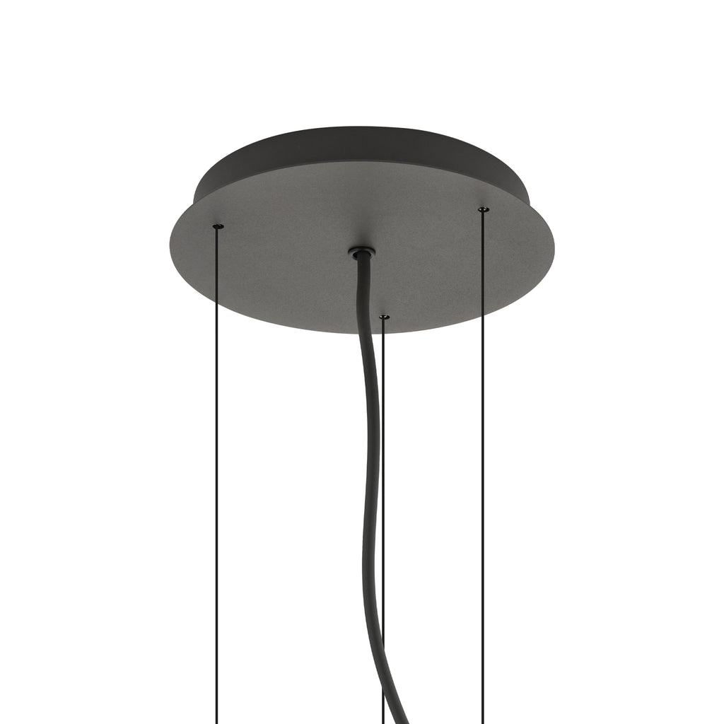 Nowodvorski Lampa wisząca SATELLITE M 25W only LED 50/60Hz - Stal lakierowana - Umbra gray