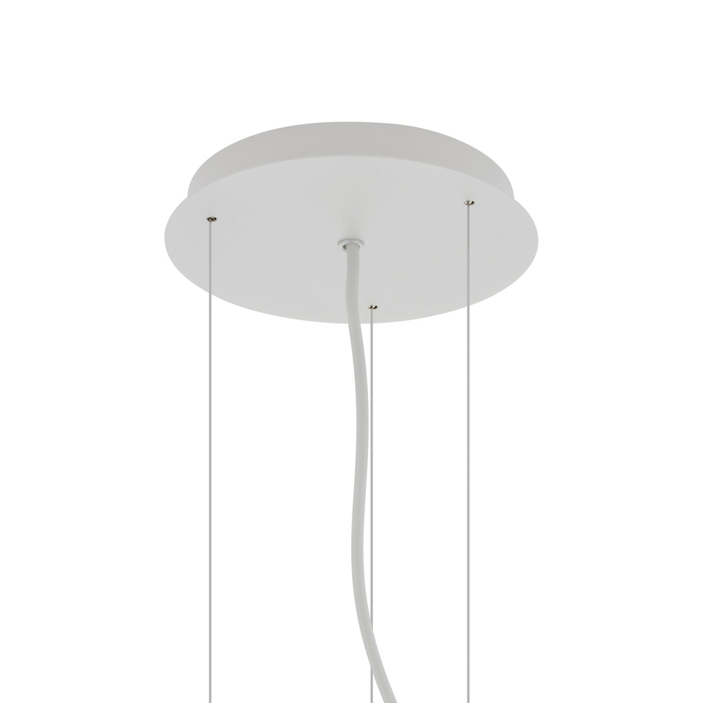 Nowodvorski Lampa wisząca SATELLITE M 25W only LED 50/60Hz - Stal lakierowana - Biały